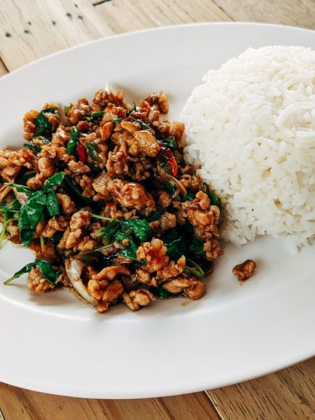 Spicy Thai Basil Chicken (Pad Krapow Gai)