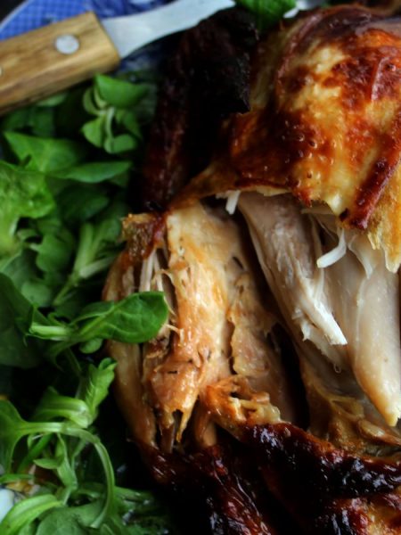 Golden Lemon Herb Roasted Chicken