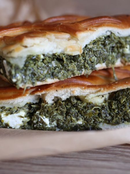 Flaky Spinach Spanakopita