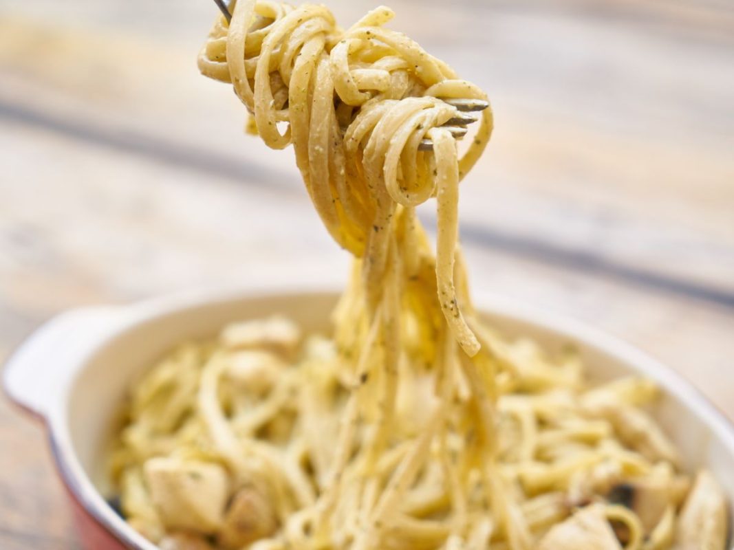 Silky Fettuccine Alfredo