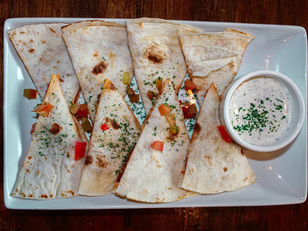 Crispy Cheese Quesadillas