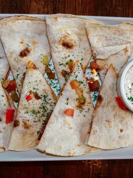 Crispy Cheese Quesadillas