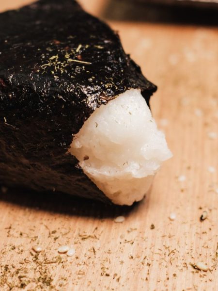 Handheld Japanese Onigiri