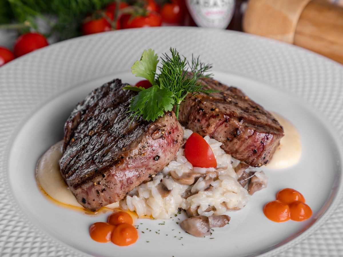 Creamy Mushroom Risotto