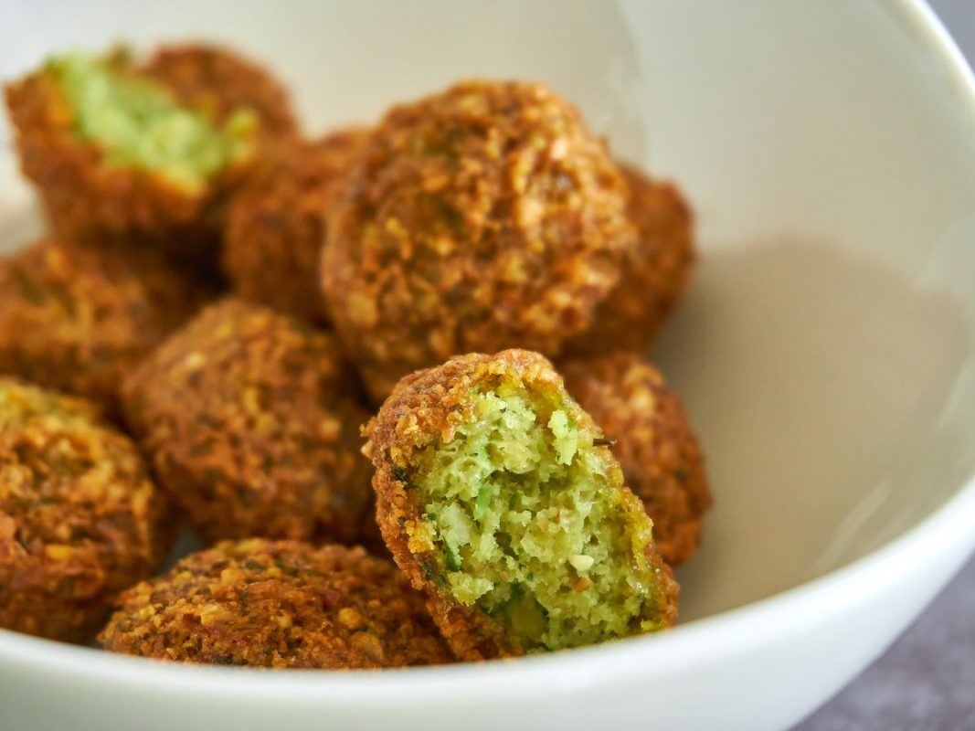 Crispy Golden Falafel Bites