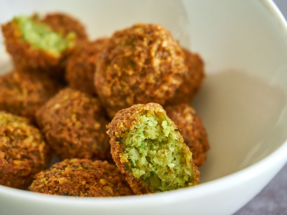 Crispy Golden Falafel Bites