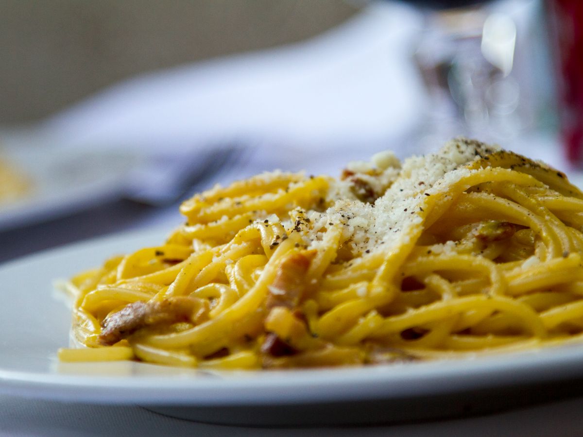 Silky Spaghetti Carbonara