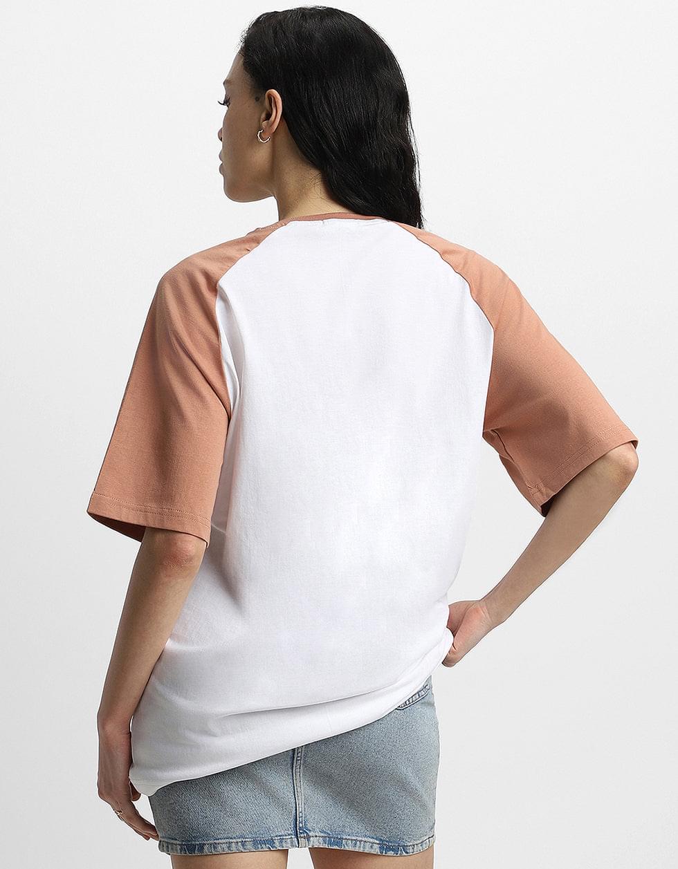 Teddy White Oversized Graphic T-Shirt - Image 2